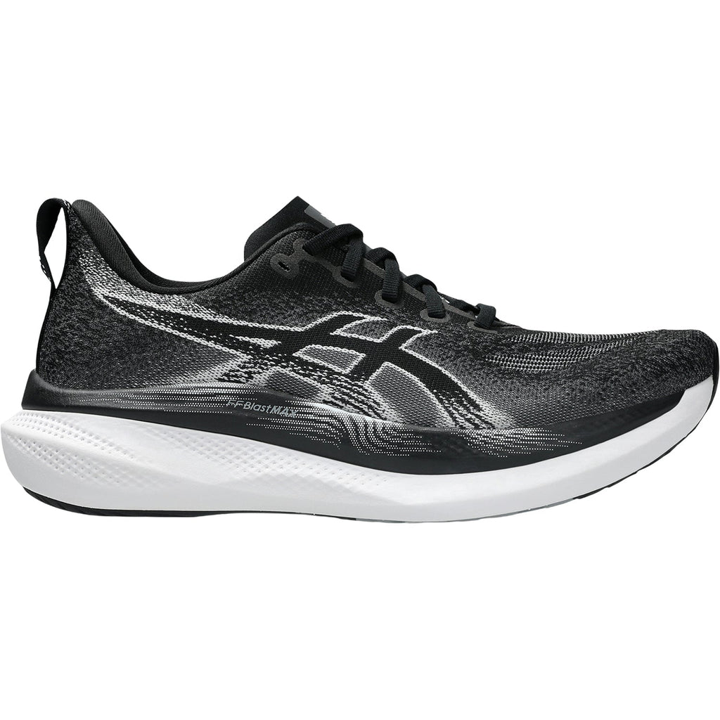 ASICS Glideride Max 2 (Neutral Support) Men's Athletic Shoes Black/White