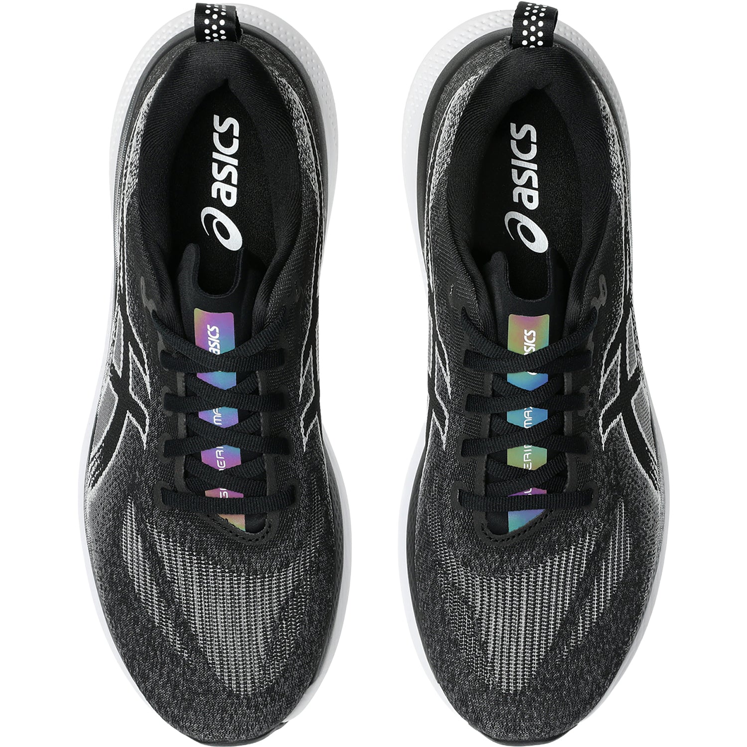 ASICS Glideride Max 2 (Neutral Support) Men's Athletic Shoes Black/White