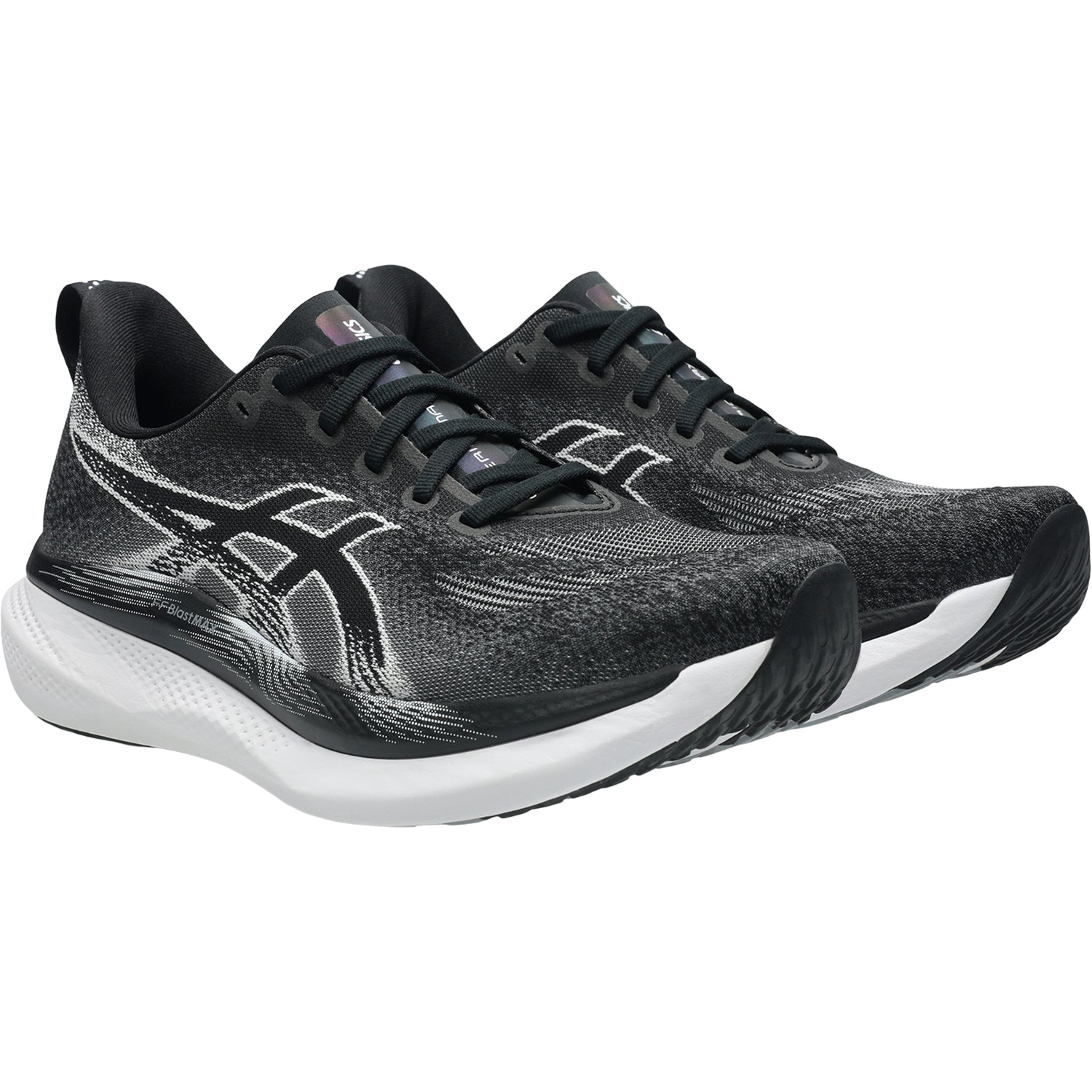 ASICS Glideride Max 2 (Neutral Support) Men's Athletic Shoes Black/White