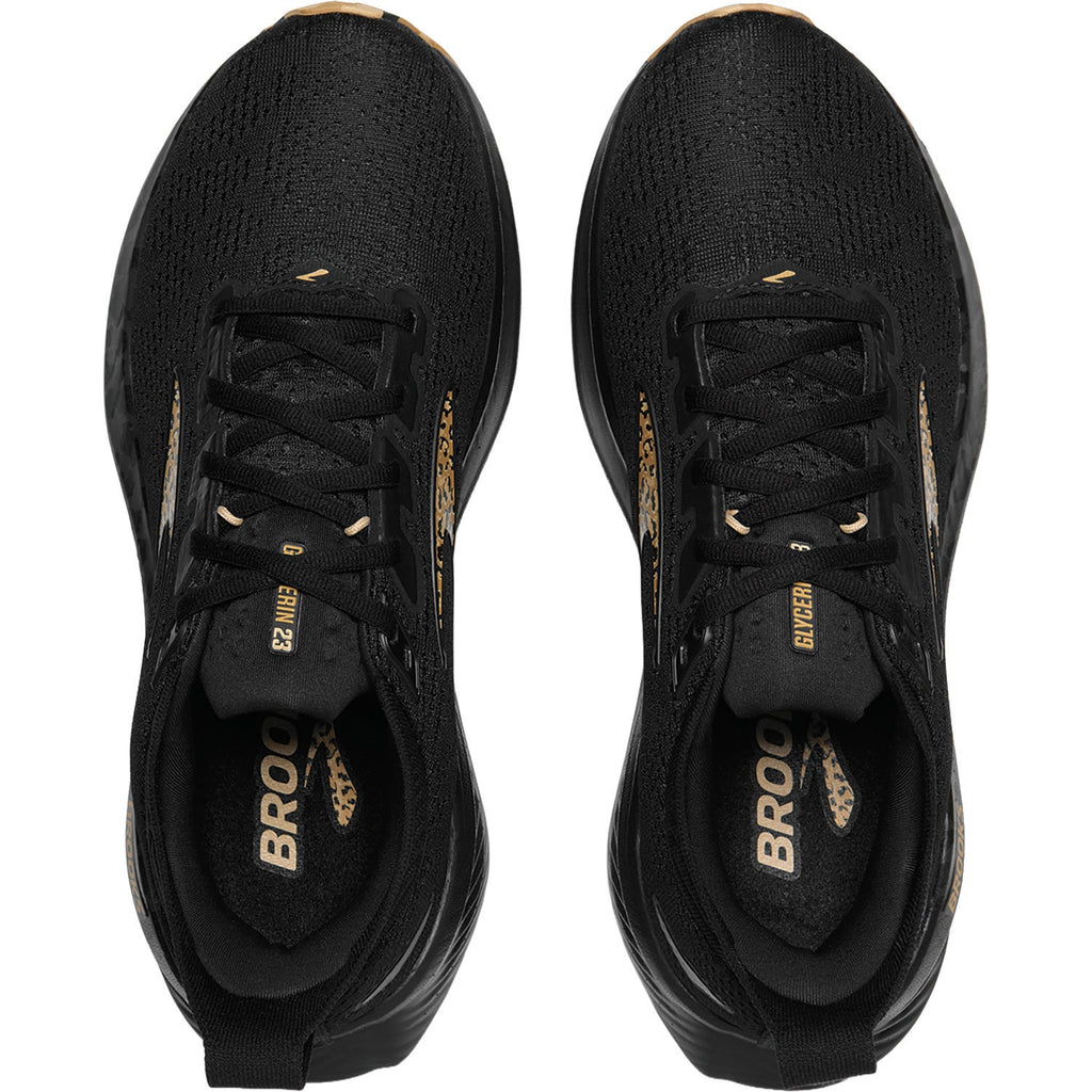 Brooks Glycerin 23 Women's Athletic Shoes Black/Asphalt/Iced Coffee (Neutral Support)