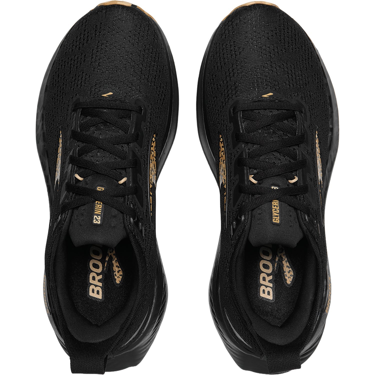 Brooks Glycerin 23 Women's Athletic Shoes Black/Asphalt/Iced Coffee (Neutral Support)