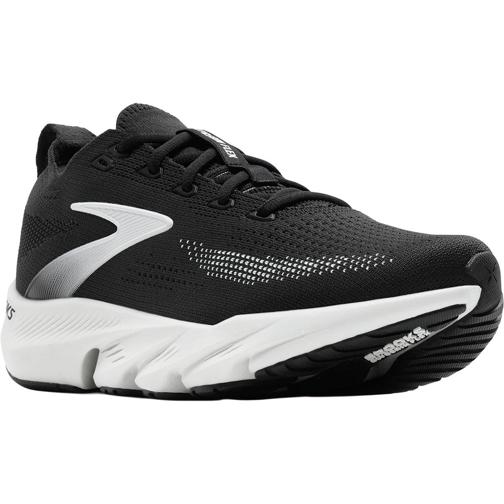 Brooks Glycerin Flex (Flexible Support) Women's Athletic Shoes Black/White