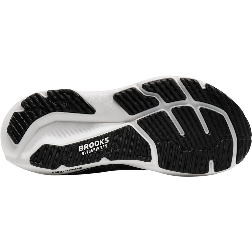 Brooks Glycerin GTS 23 (Neutral Support) Women's Athletic Shoes Black/Grey/White