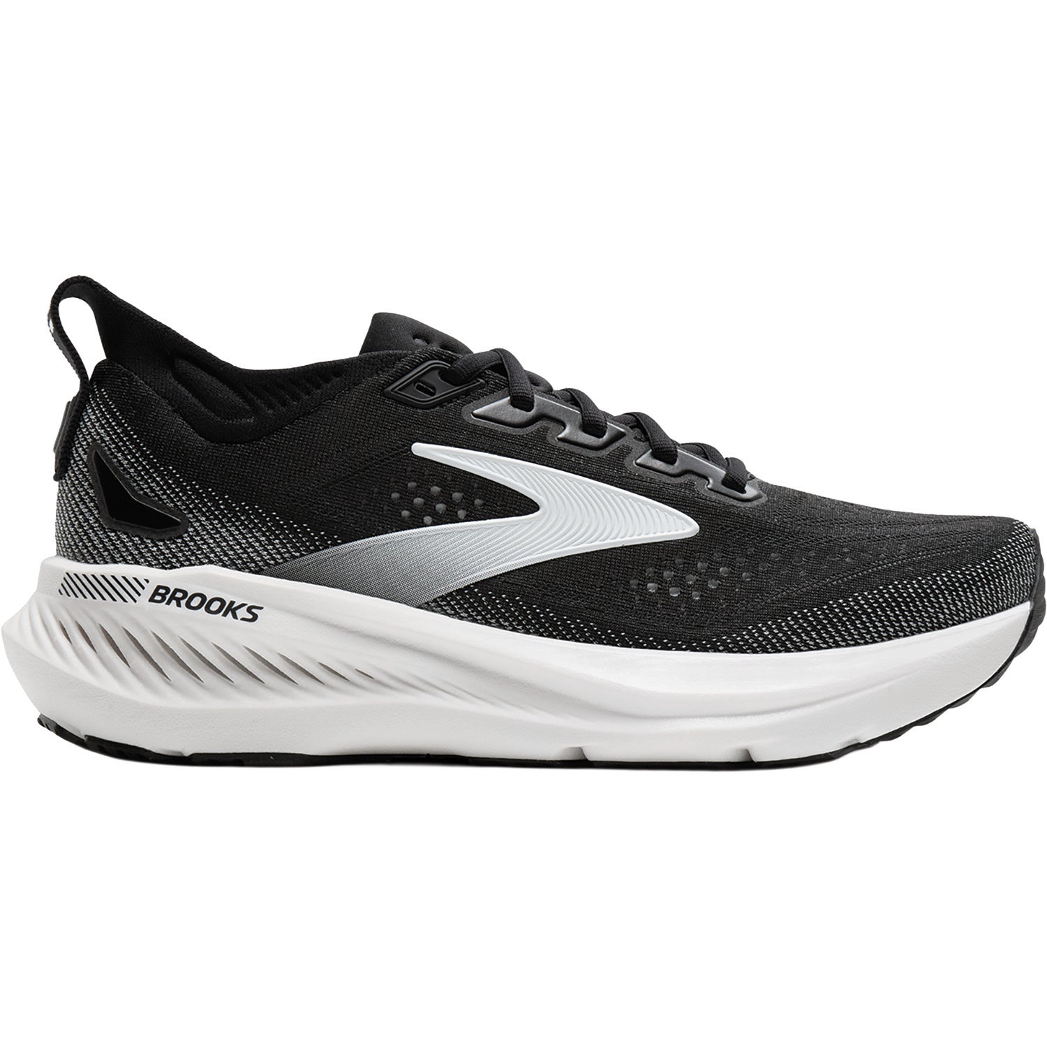Brooks Glycerin GTS 23 (Neutral Stability) Men's Athletic Shoes Black/Grey/White