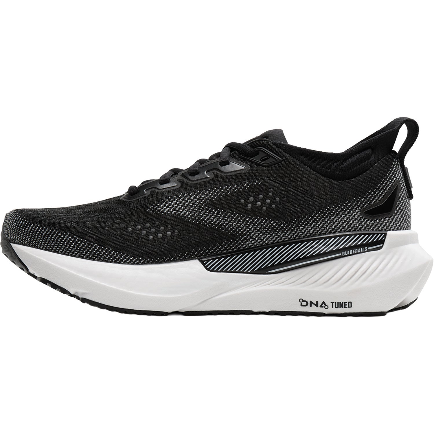 Brooks Glycerin GTS 23 (Neutral Stability) Men's Athletic Shoes Black/Grey/White