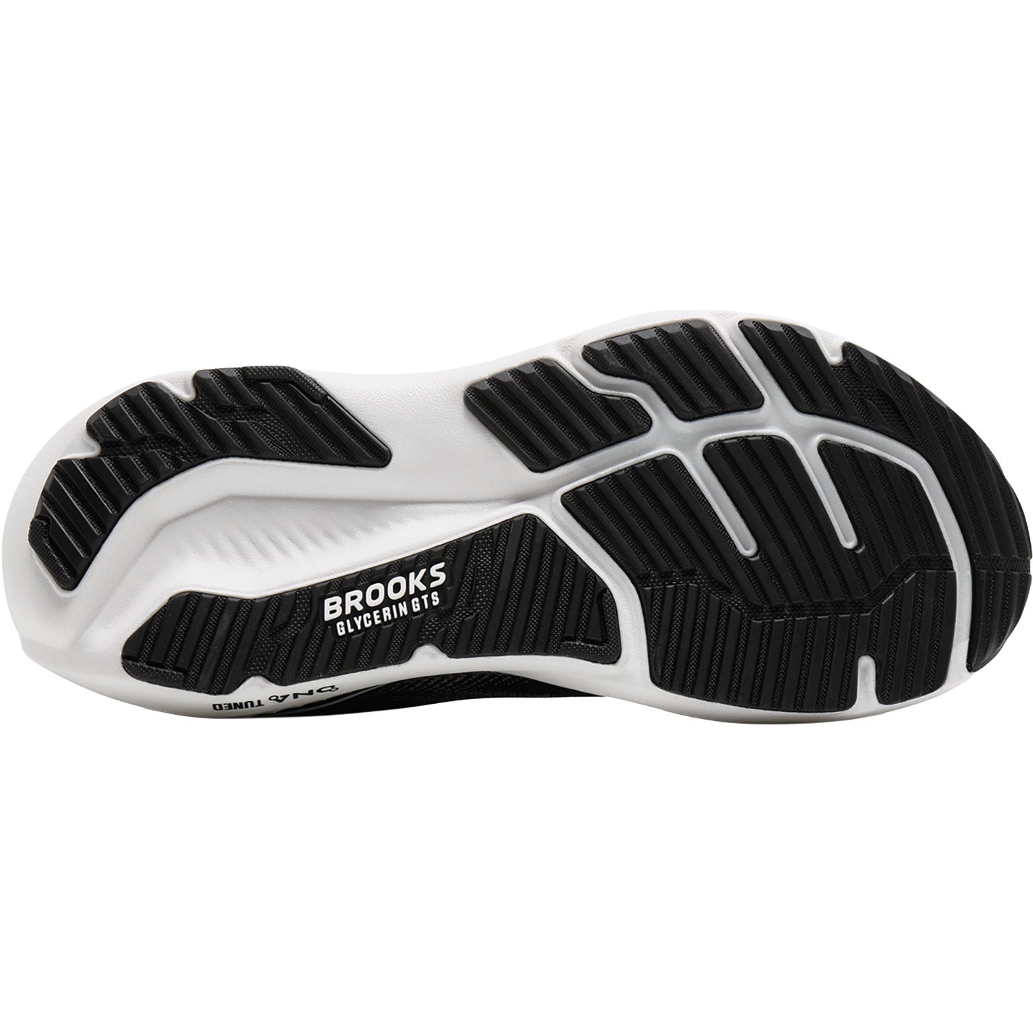 Brooks Glycerin GTS 23 (Neutral Stability) Men's Athletic Shoes Black/Grey/White
