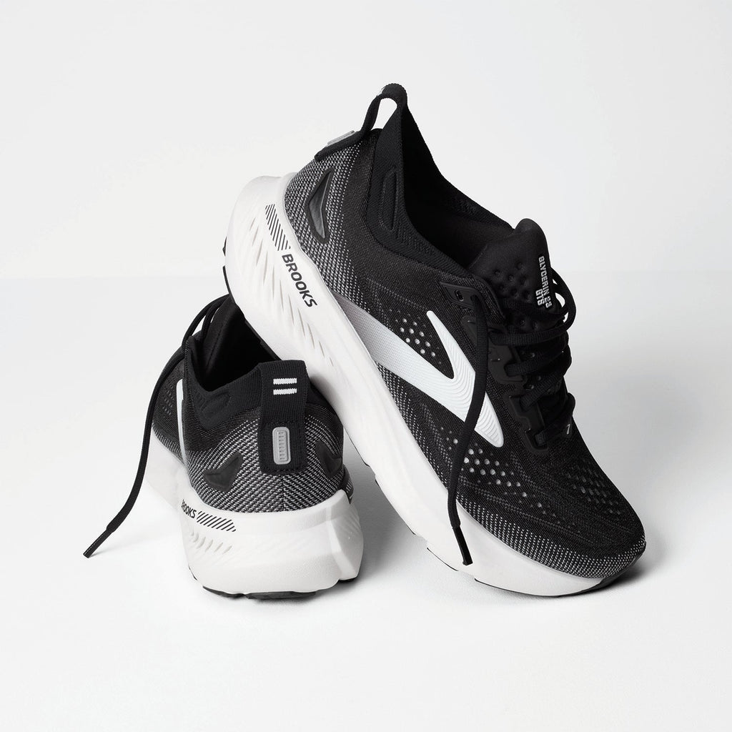 Brooks Glycerin GTS 23 (Neutral Stability) Men's Athletic Shoes Black/Grey/White