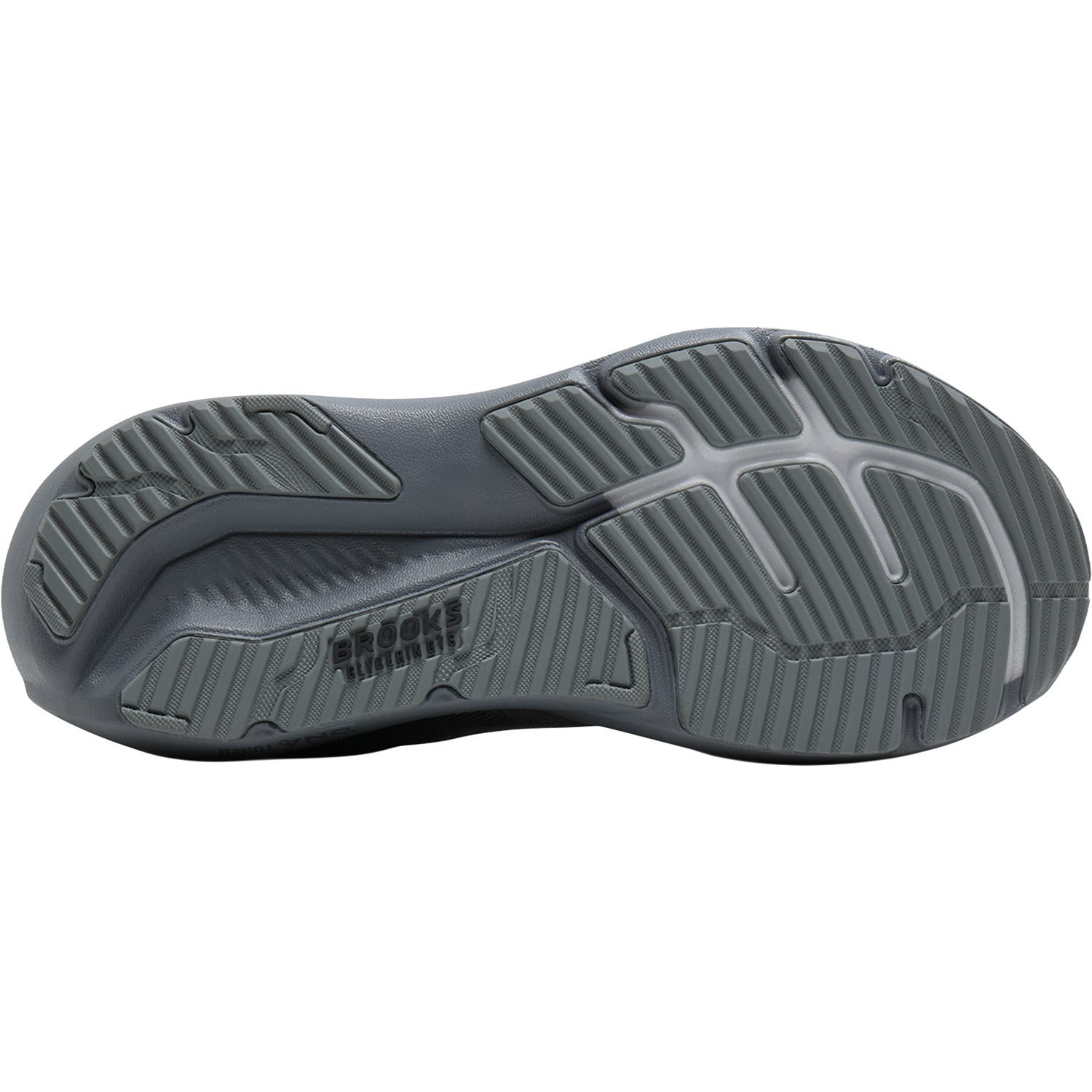 Brooks Glycerin GTS 23 (Neutral Support) Men's Athletic Shoes Grey/Blackened Pearl