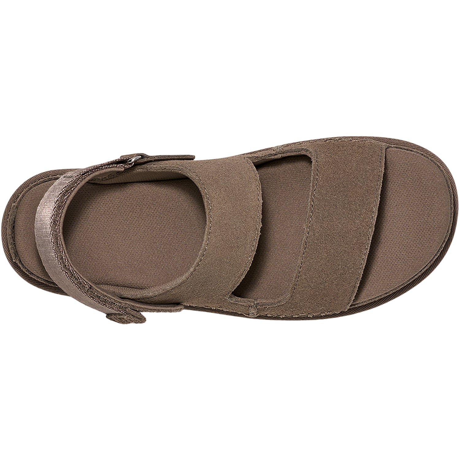 UGG Goldenstar Glide Chestnut Women's Slide Sandals Smoke Plume