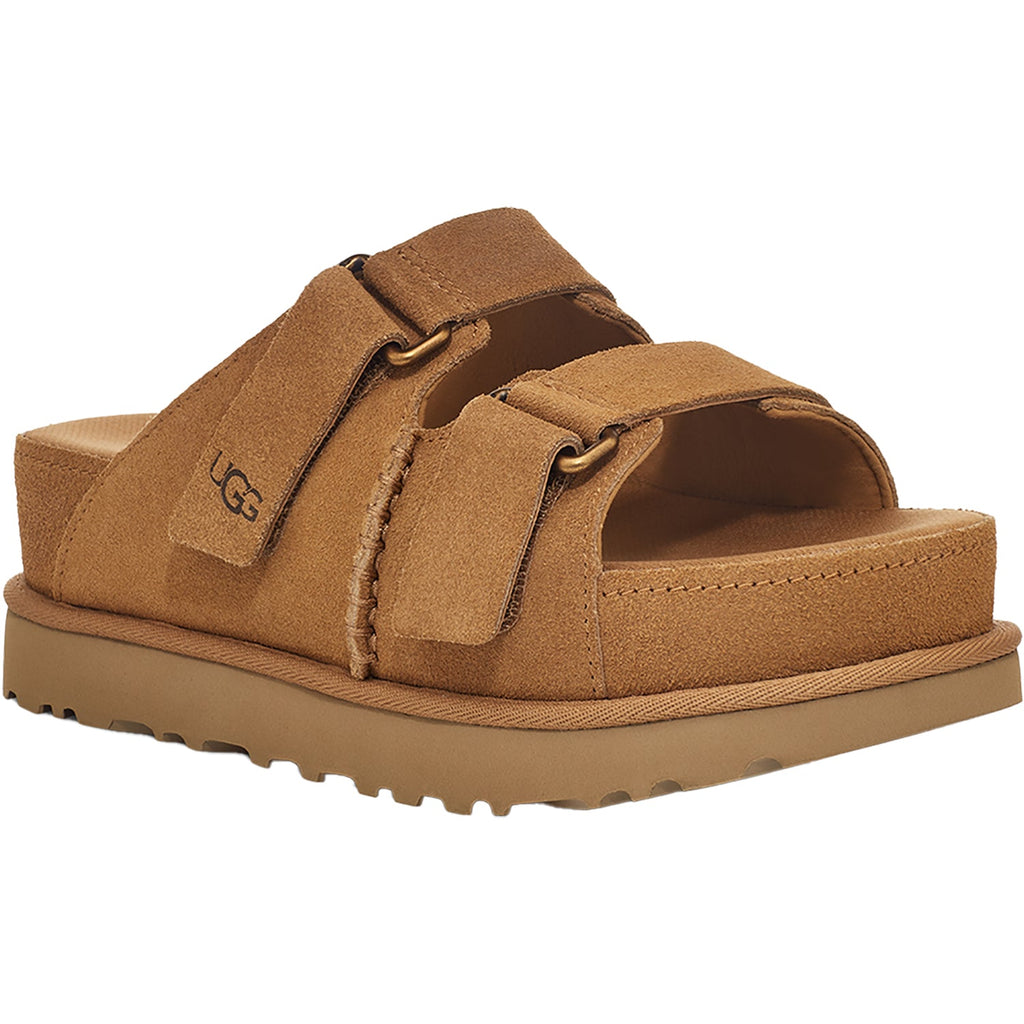 UGG Goldenstar Hi Slide Women's Slide Sandals Chestnut