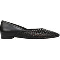 Vionic Gracia Woven Women's Dress Flats Black Leather