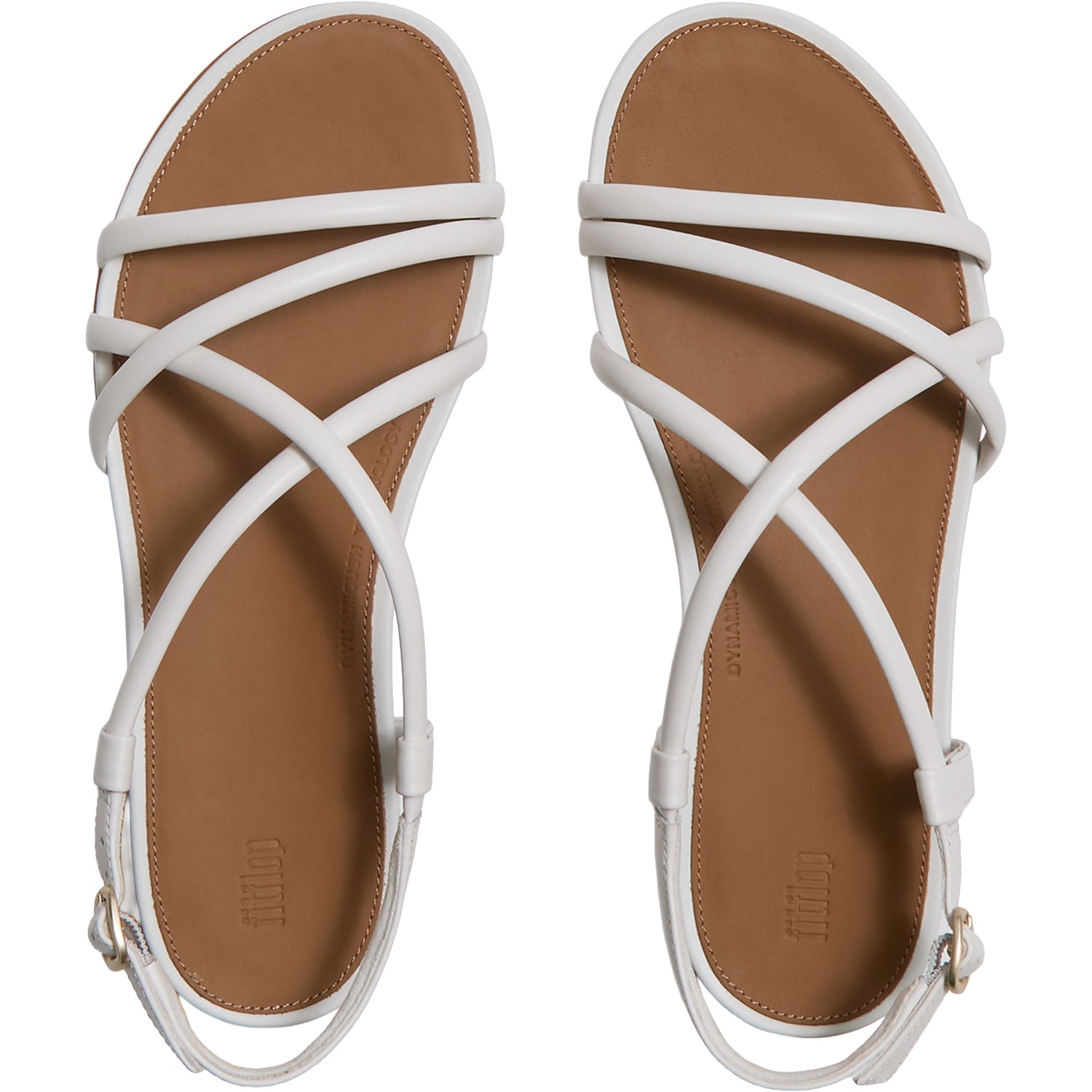 Fit Flop Gracie Women's Sandals White Leather