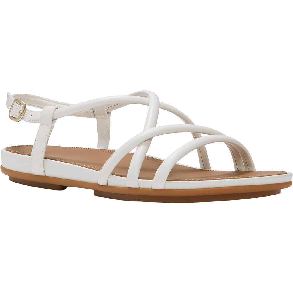 Fit Flop Gracie Women's Sandals White Leather