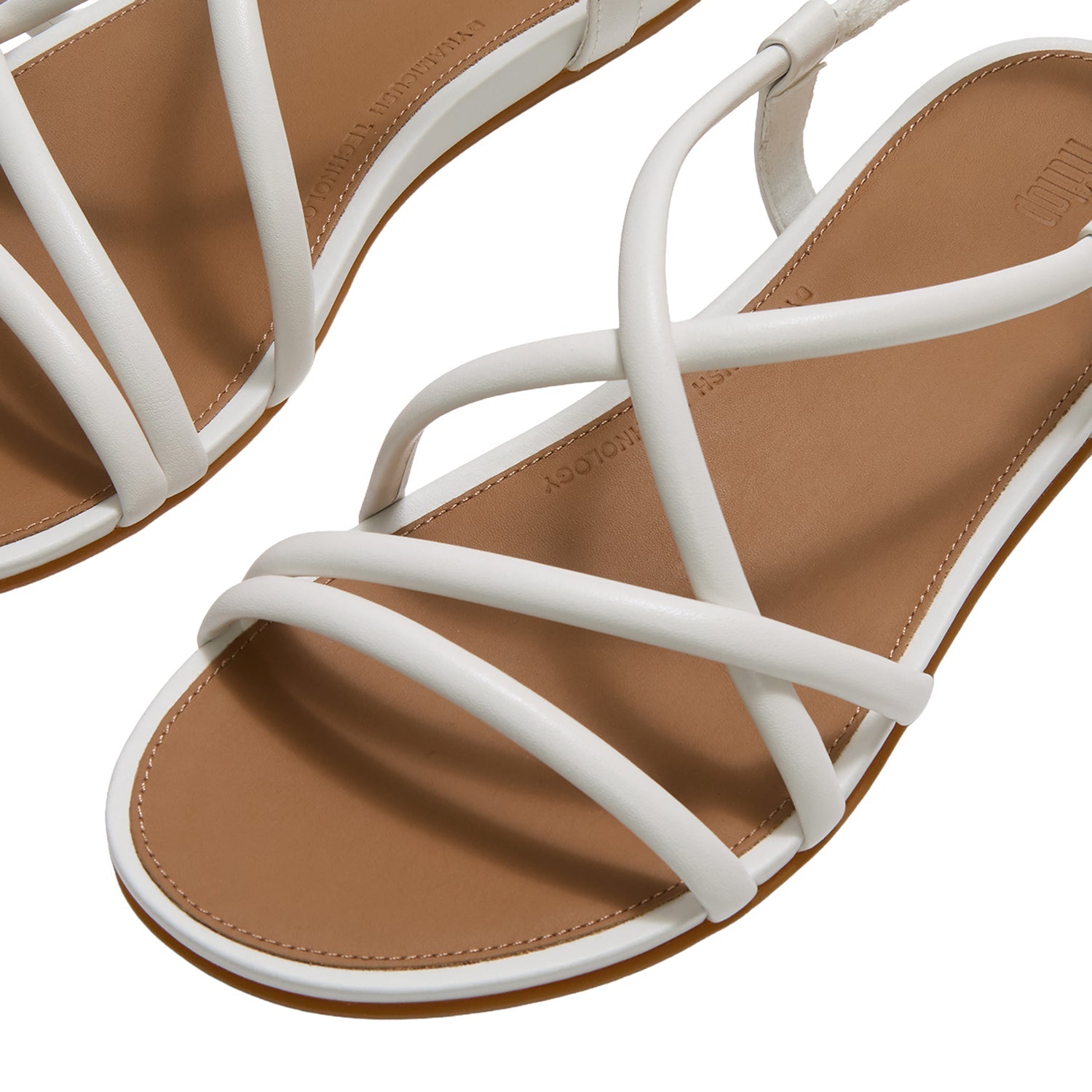 Fit Flop Gracie Women's Sandals White Leather