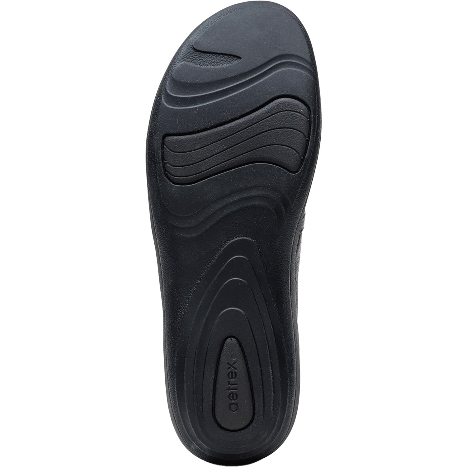 Aetrex Helena Women's Slip Ons Black Leather