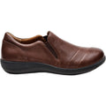 Aetrex Helena Women's Slip Ons Brown Leather