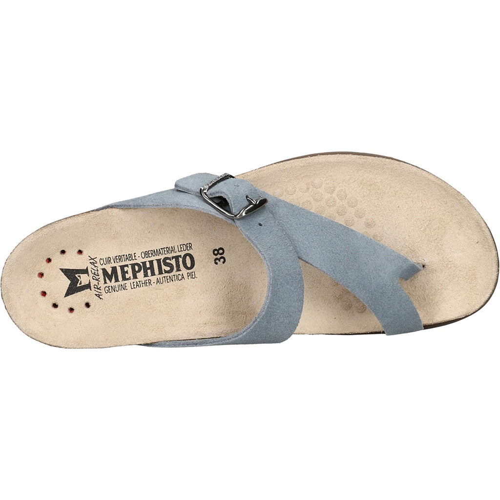 Mephisto Helen Women's Sandals Thong Sandals Sea Blue