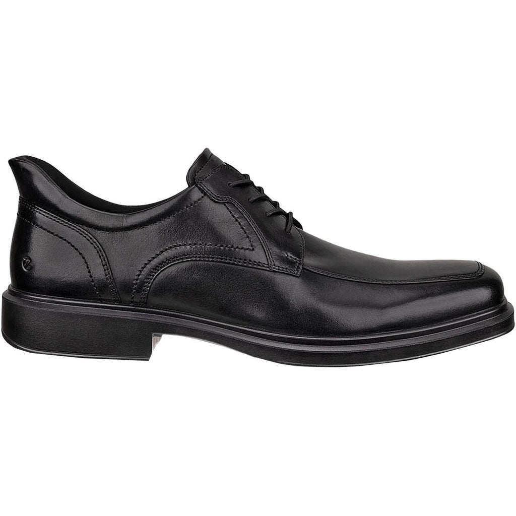 ECCO Helsinki 20 Easy Slip Apron Toe Tie Men's Dress Shoes Black