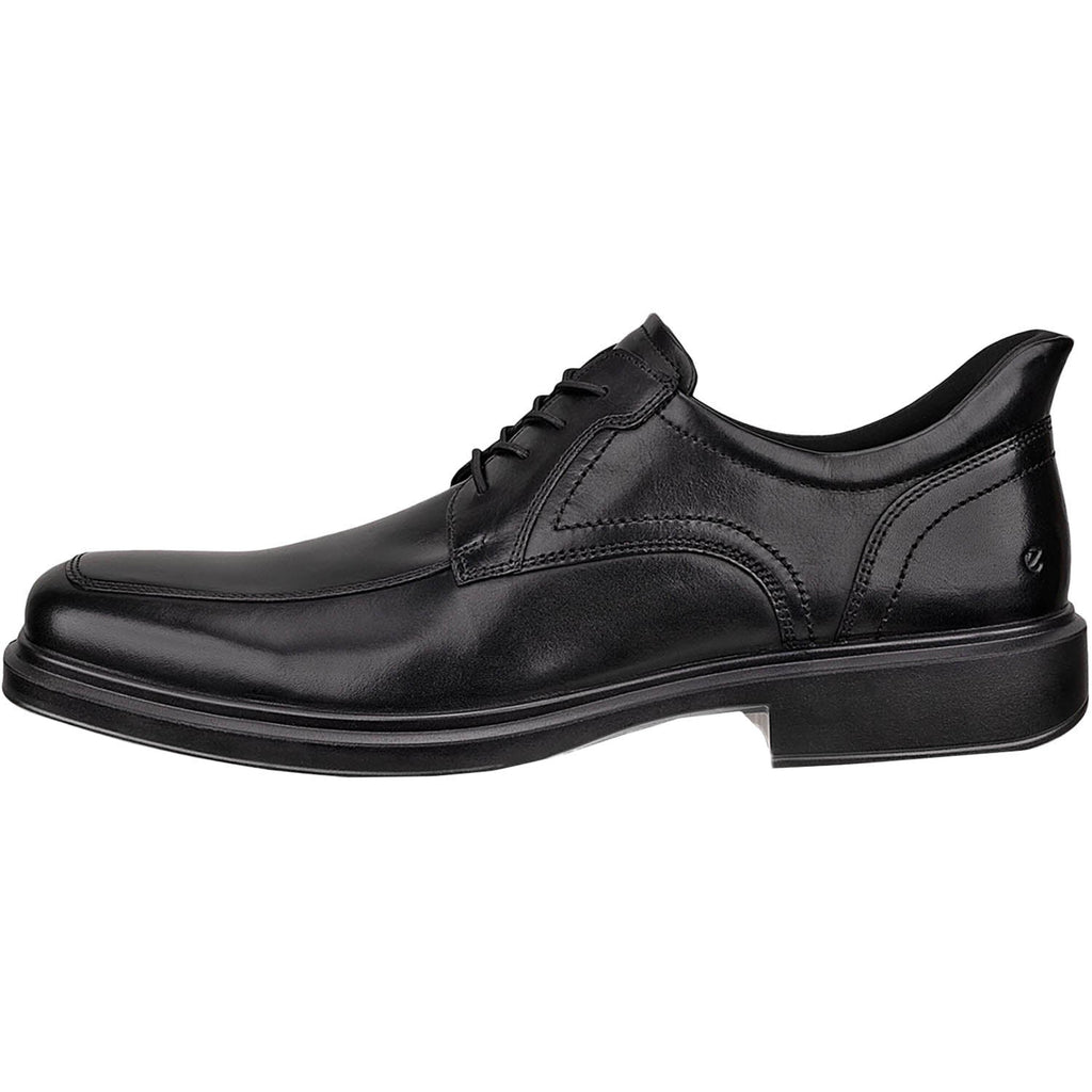 ECCO Helsinki 20 Easy Slip Apron Toe Tie Men's Dress Shoes Black