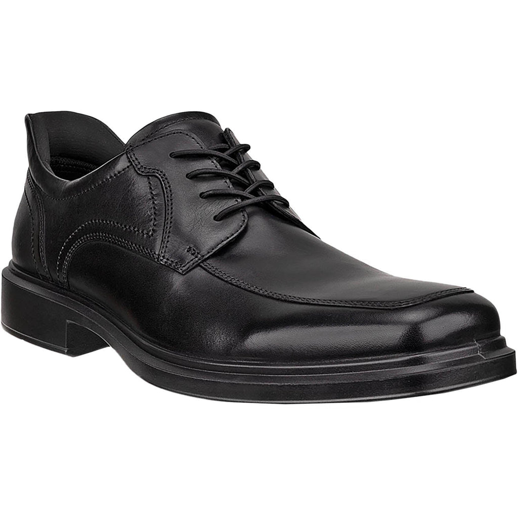 ECCO Helsinki 20 Easy Slip Apron Toe Tie Men's Dress Shoes Black