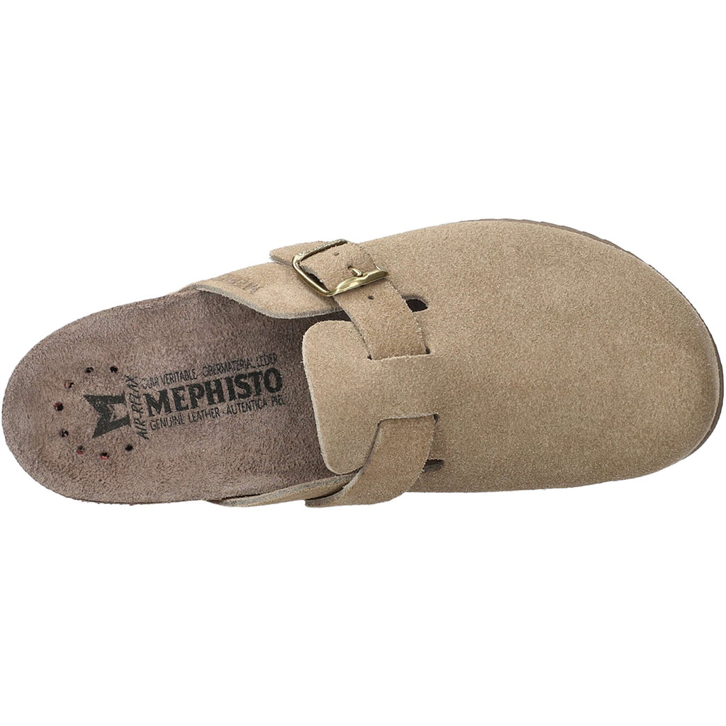 Mephisto Halina Women's Clogs Warm Grey Sandvelours