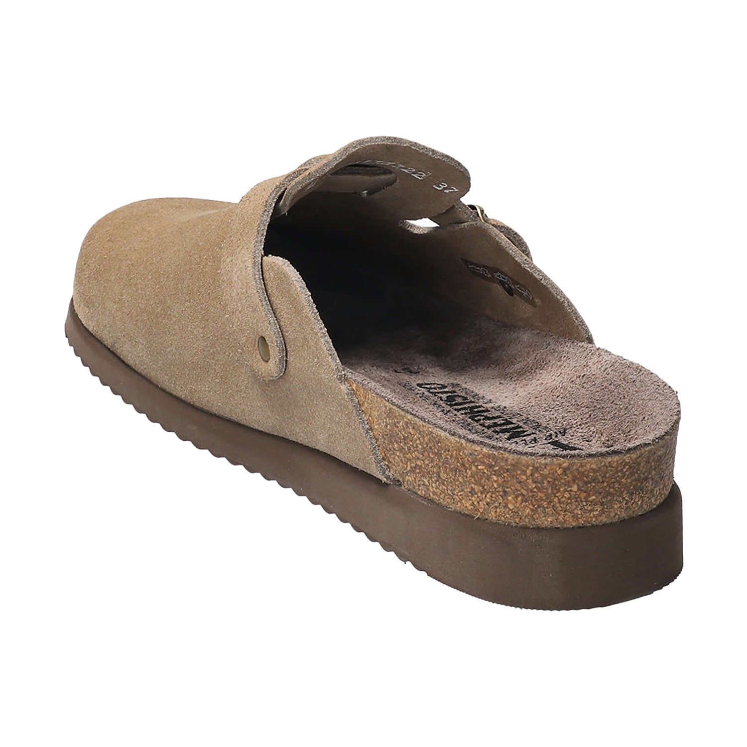 Mephisto Halina Women's Clogs Warm Grey Sandvelours