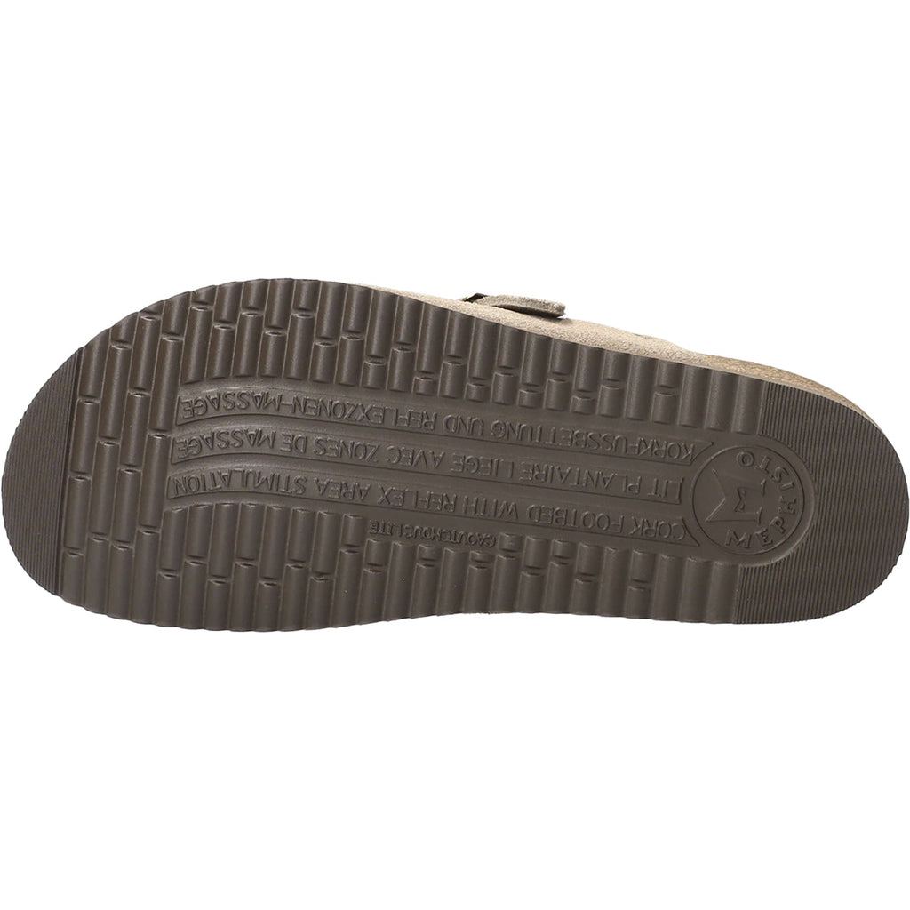 Mephisto Halina Women's Clogs Warm Grey Sandvelours