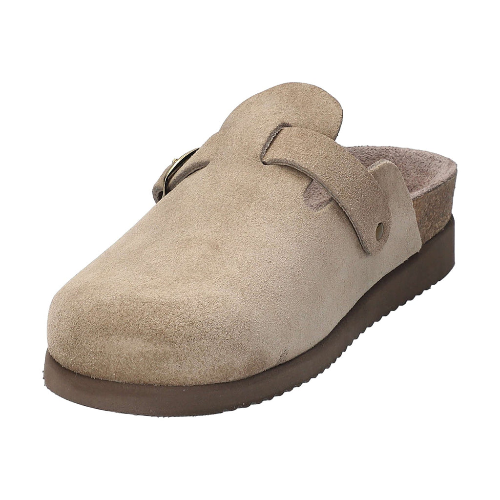 Mephisto Halina Women's Clogs Warm Grey Sandvelours
