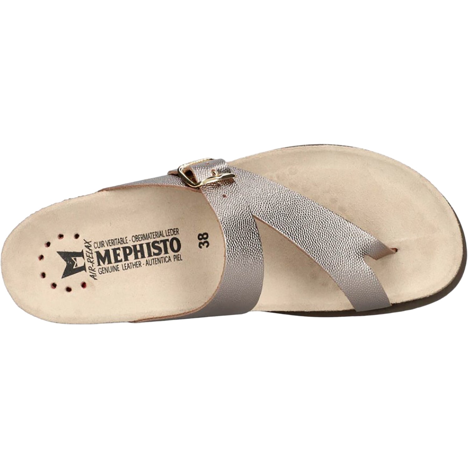Mephisto Helen Women's Sandals Thong Sandals Platinum Odysee