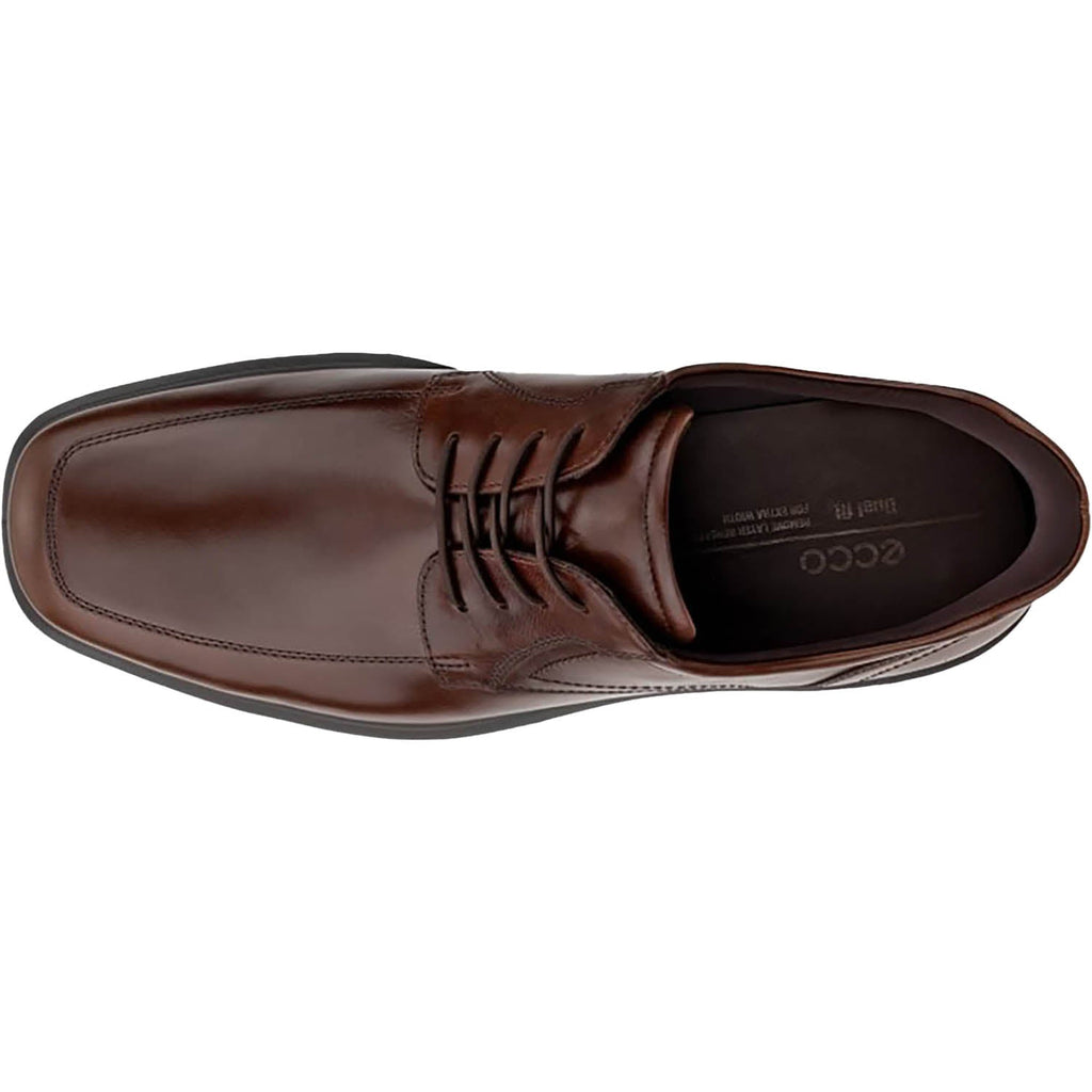 ECCO Helsinki 20 Easy Slip Apron Toe Tie Men's Dress Lace Up Shoes Potting Soil