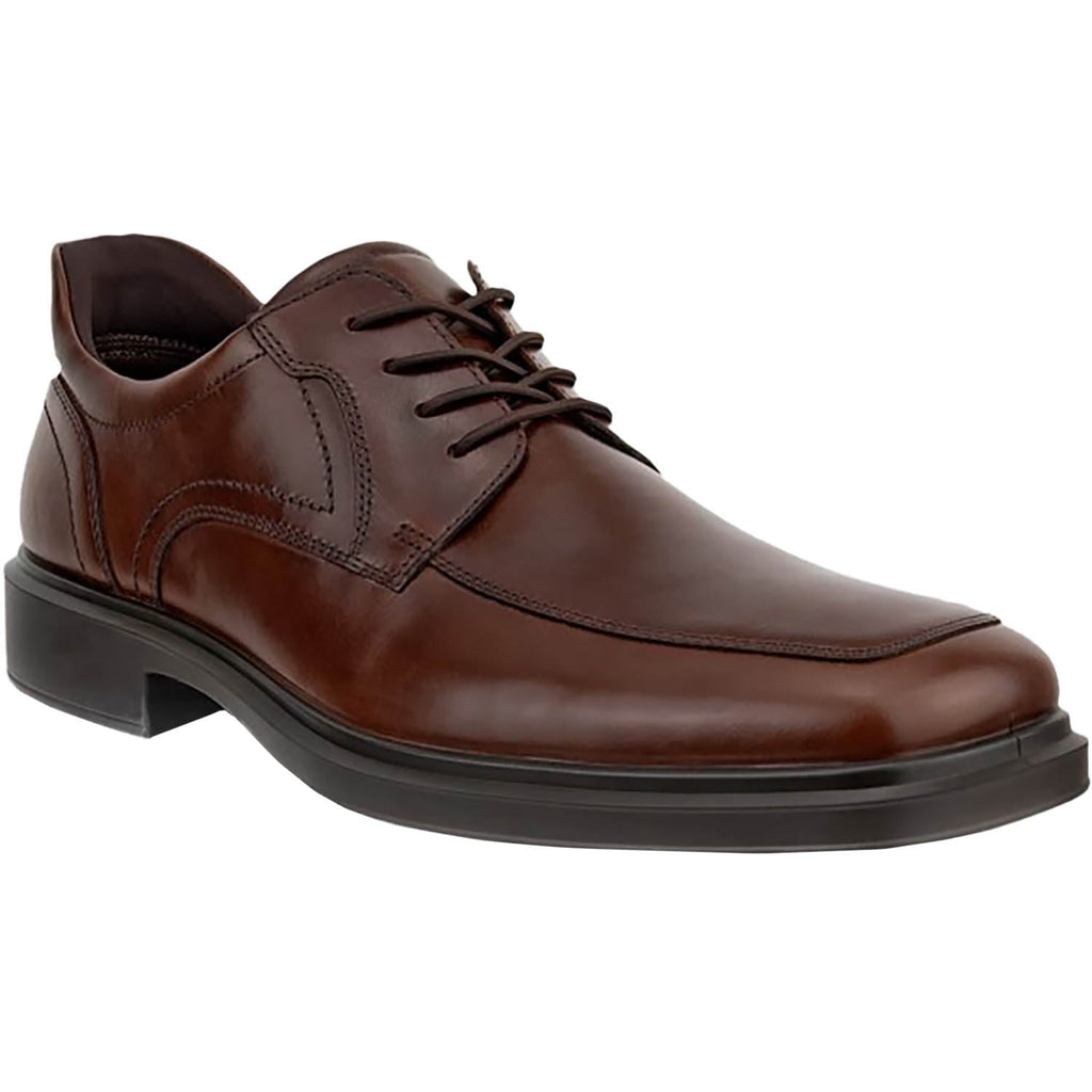 ECCO Helsinki 20 Easy Slip Apron Toe Tie Men's Dress Lace Up Shoes Potting Soil