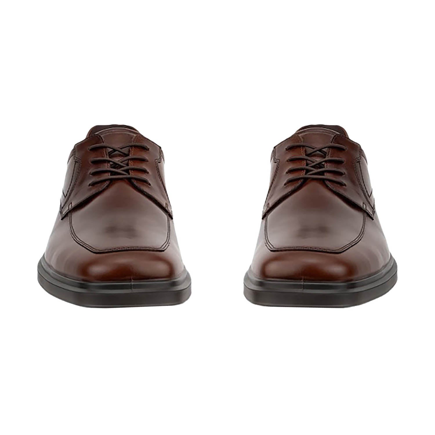 ECCO Helsinki 20 Easy Slip Apron Toe Tie Men's Dress Lace Up Shoes Potting Soil