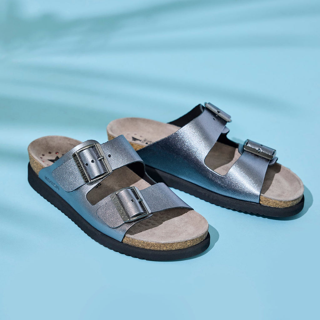 Mephisto Hester Women's Slide Sandals Grey Odysee
