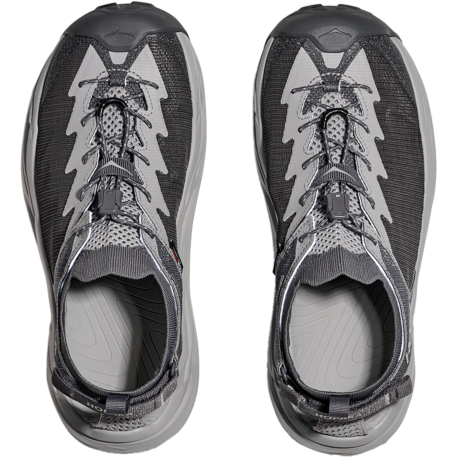 Hoka Hopara 2 Men's Sandals Satellite Grey/Stellar Grey
