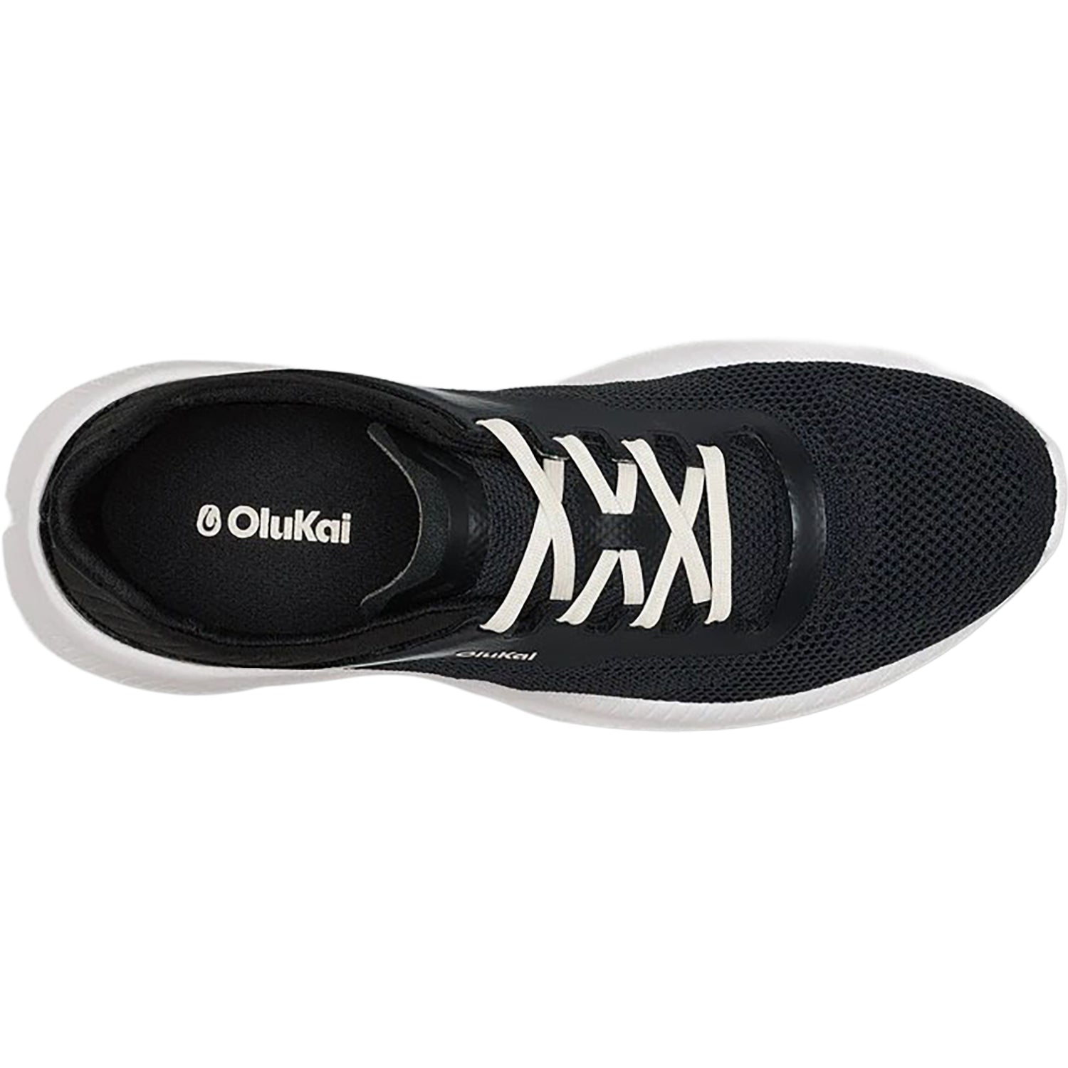 OluKai Island Hopper Men's Lace Up Shoes Lava Rock/Lava Rock Mesh
