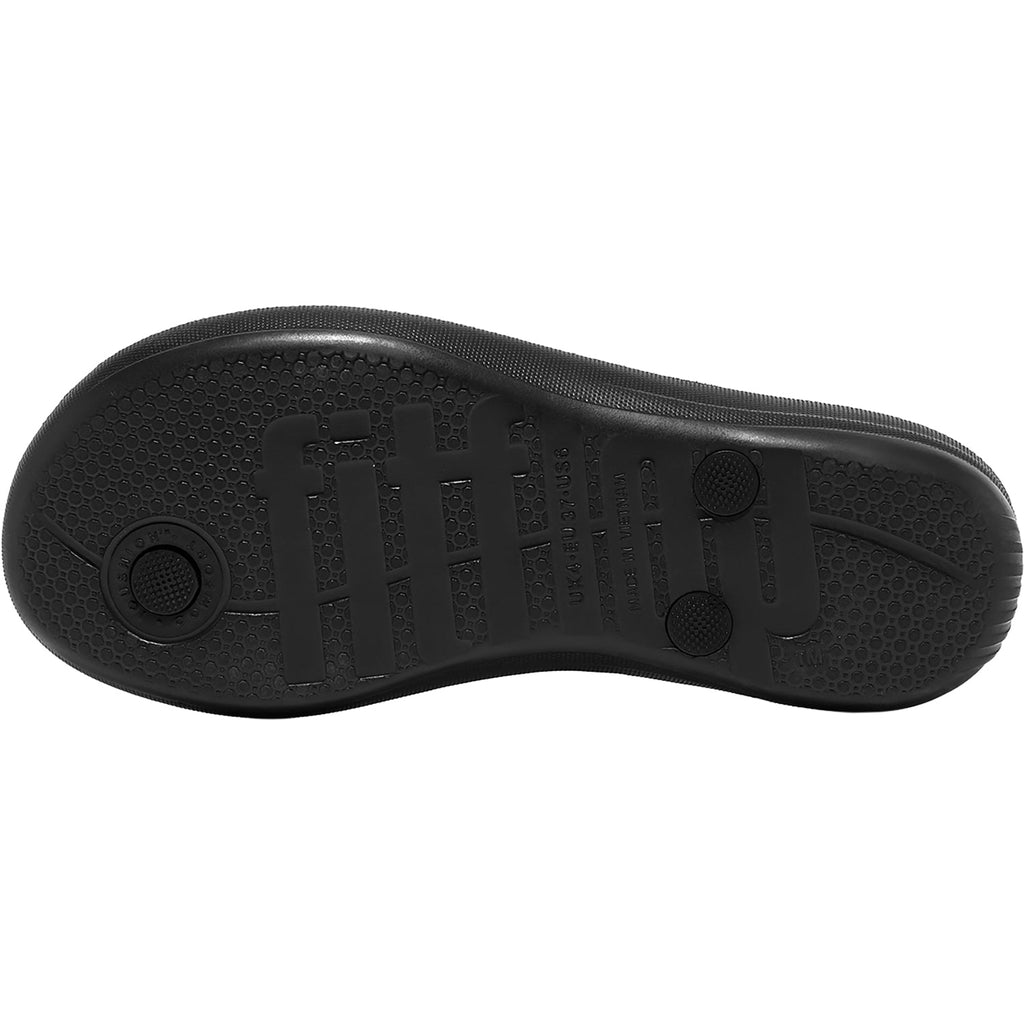 FitFlop iQushion Women's Thong Sandals Sparkle Black