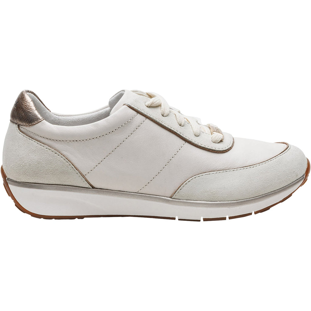 Aetrex Ivy Women's Sporty Lace Up Shoes Chalk