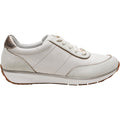 Aetrex Ivy Women's Sporty Lace Up Shoes Chalk