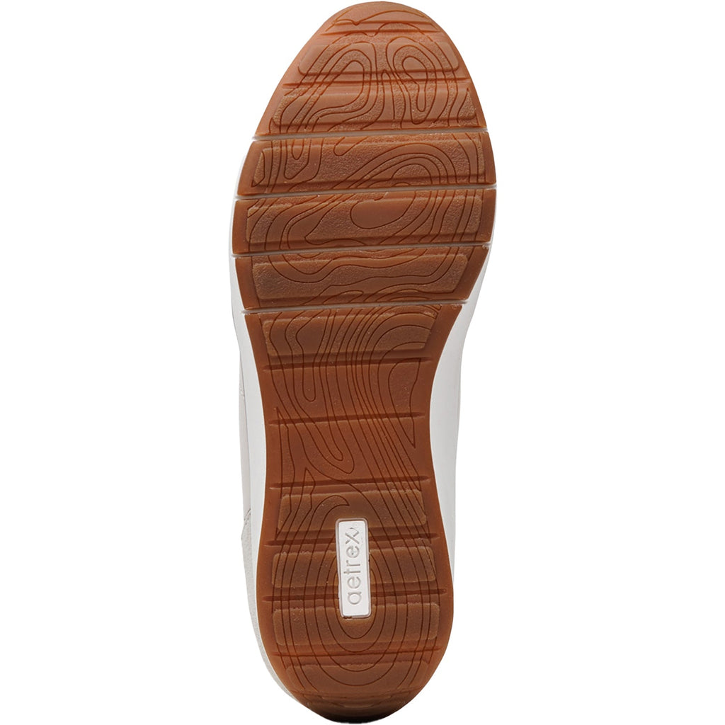 Aetrex Ivy Women's Sporty Lace Up Shoes Chalk