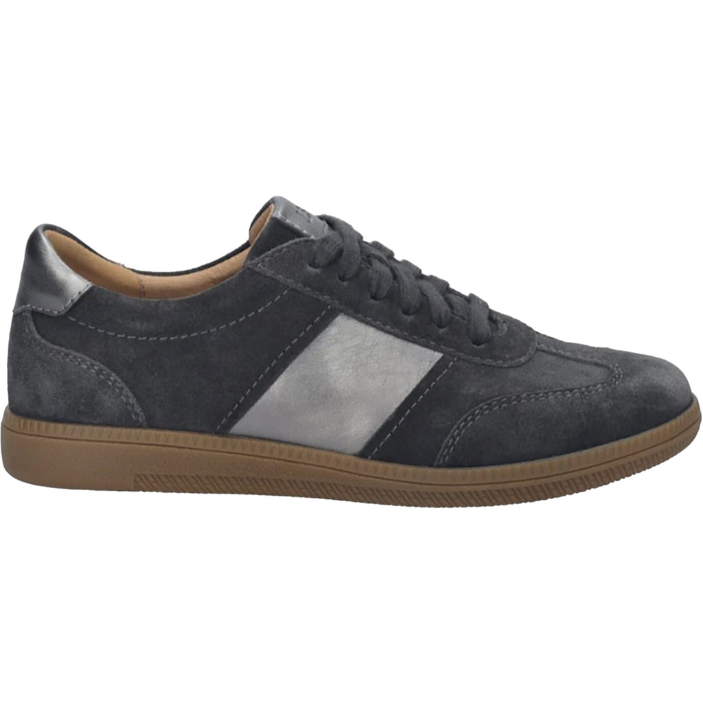 Josef Seibel Joleen 05 Women's Lace Up Shoes Granite Metallic Leather/Suede Combi