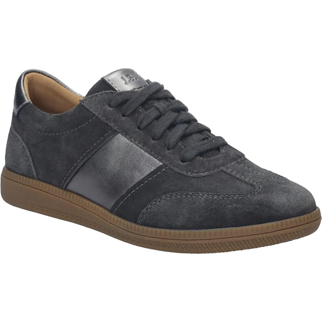 Josef Seibel Joleen 05 Women's Lace Up Shoes Granite Metallic Leather/Suede Combi