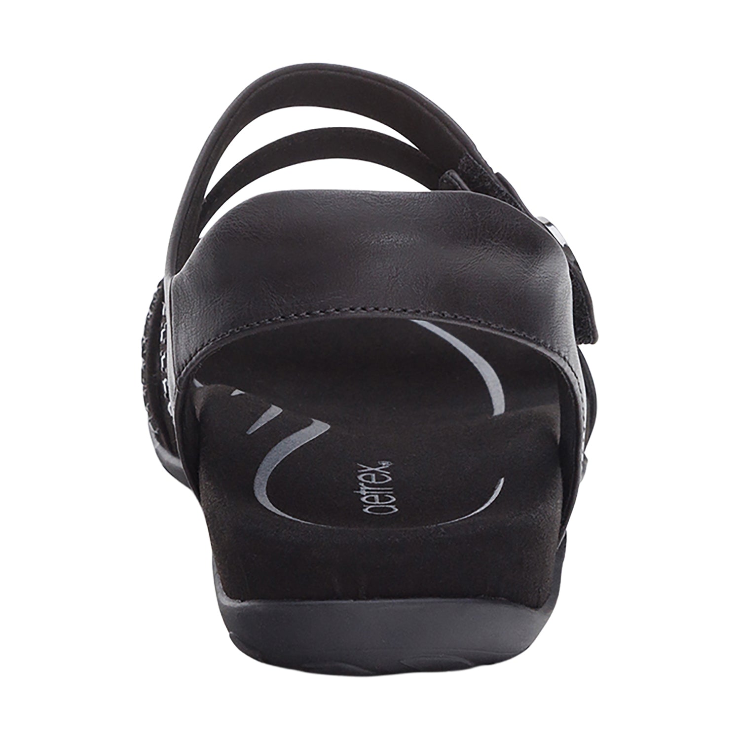 Aetrex Jess Women's Sandals Black Sparkle