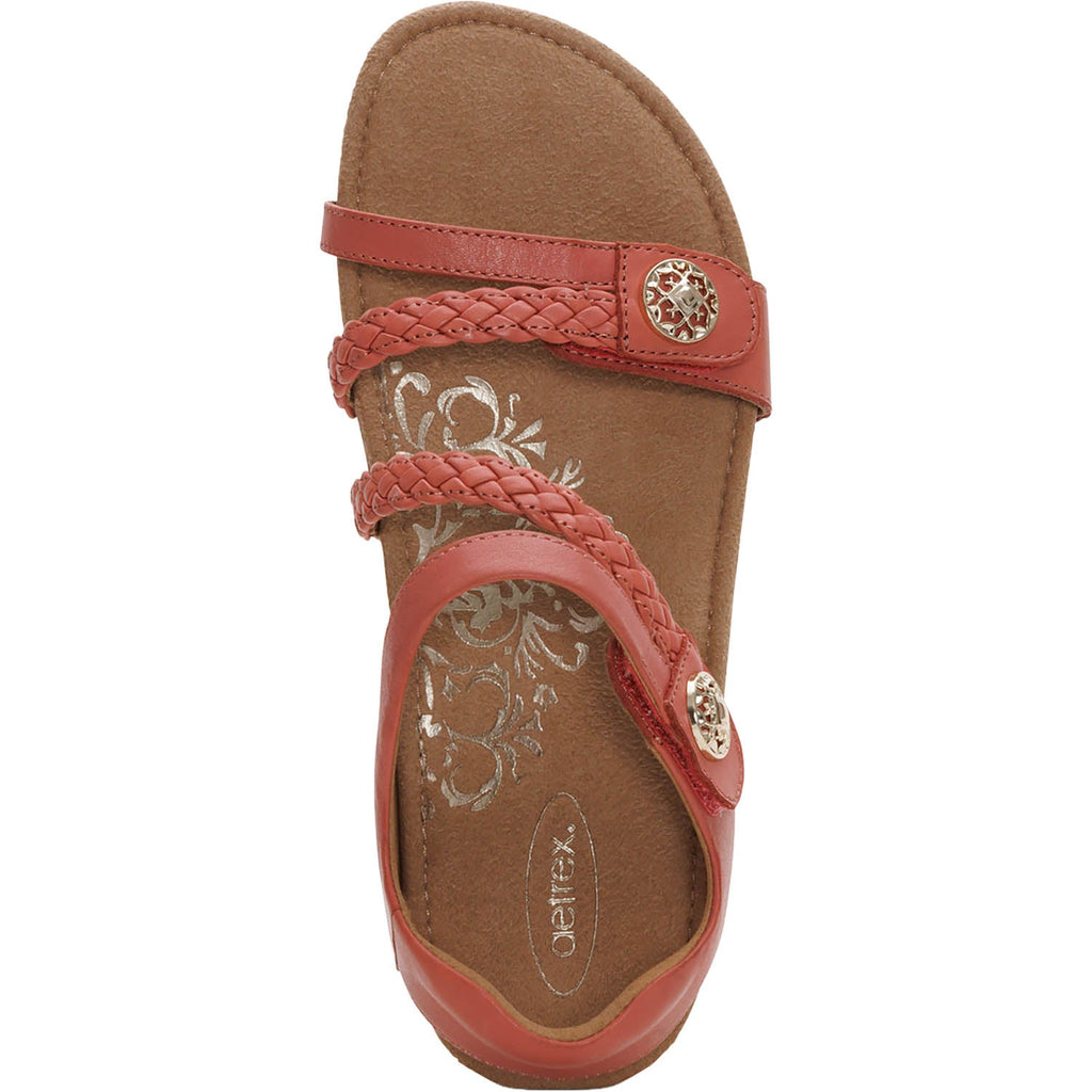 Aetrex Jillian Women's Sandals Antique Rose