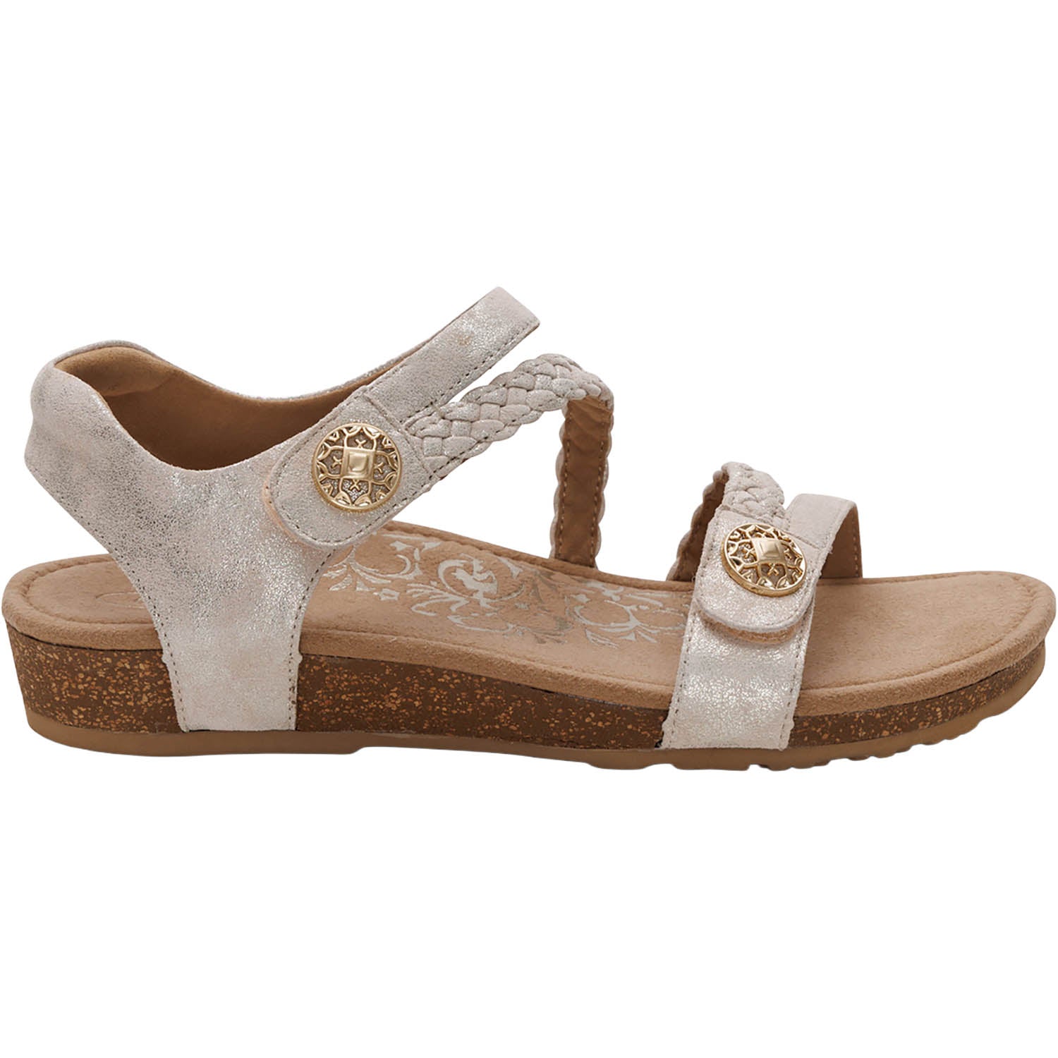 Aetrex Jillian Women's Sandals Champagne