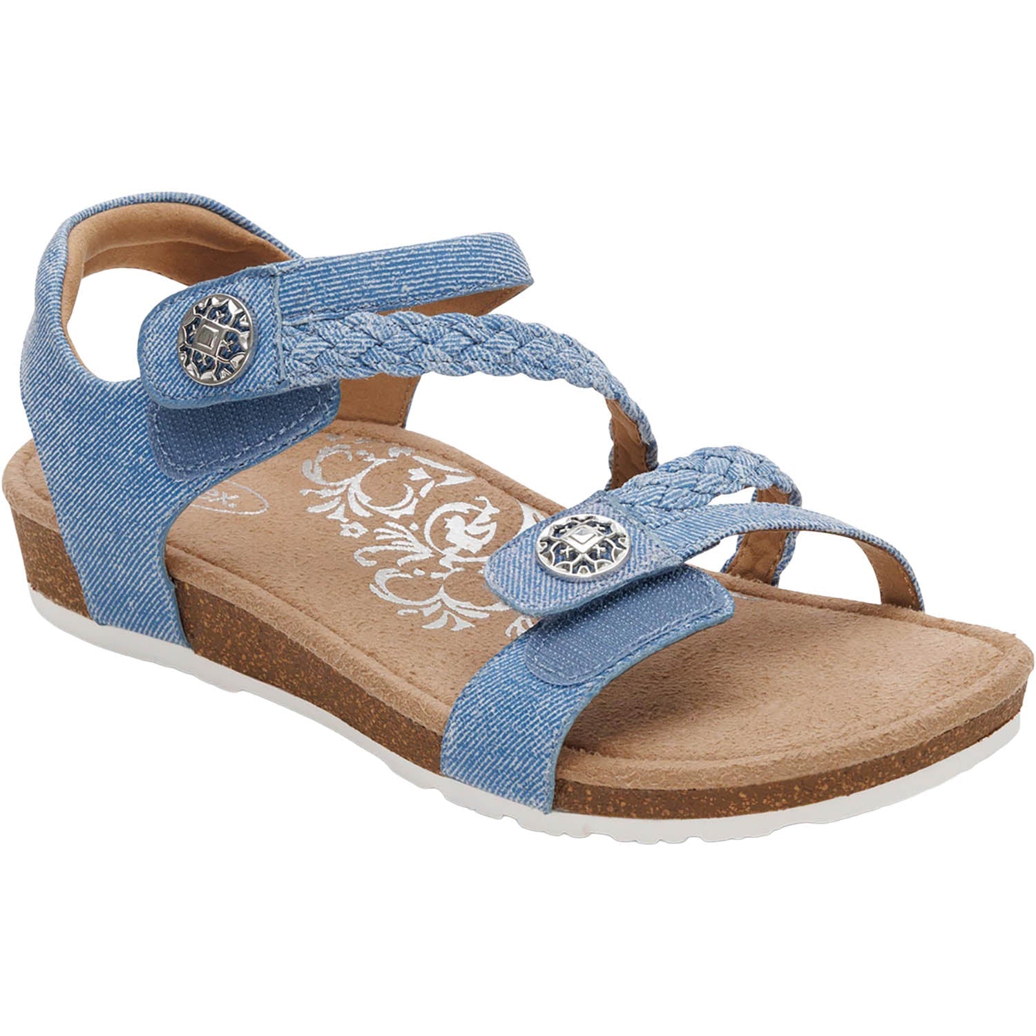 Aetrex Jillian Women's Sandals Denim