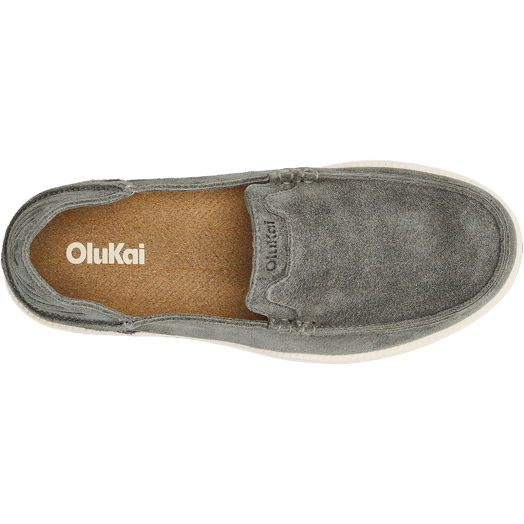 Olukai Kakaha Nia Men's Slip Ons Ash/Ash
