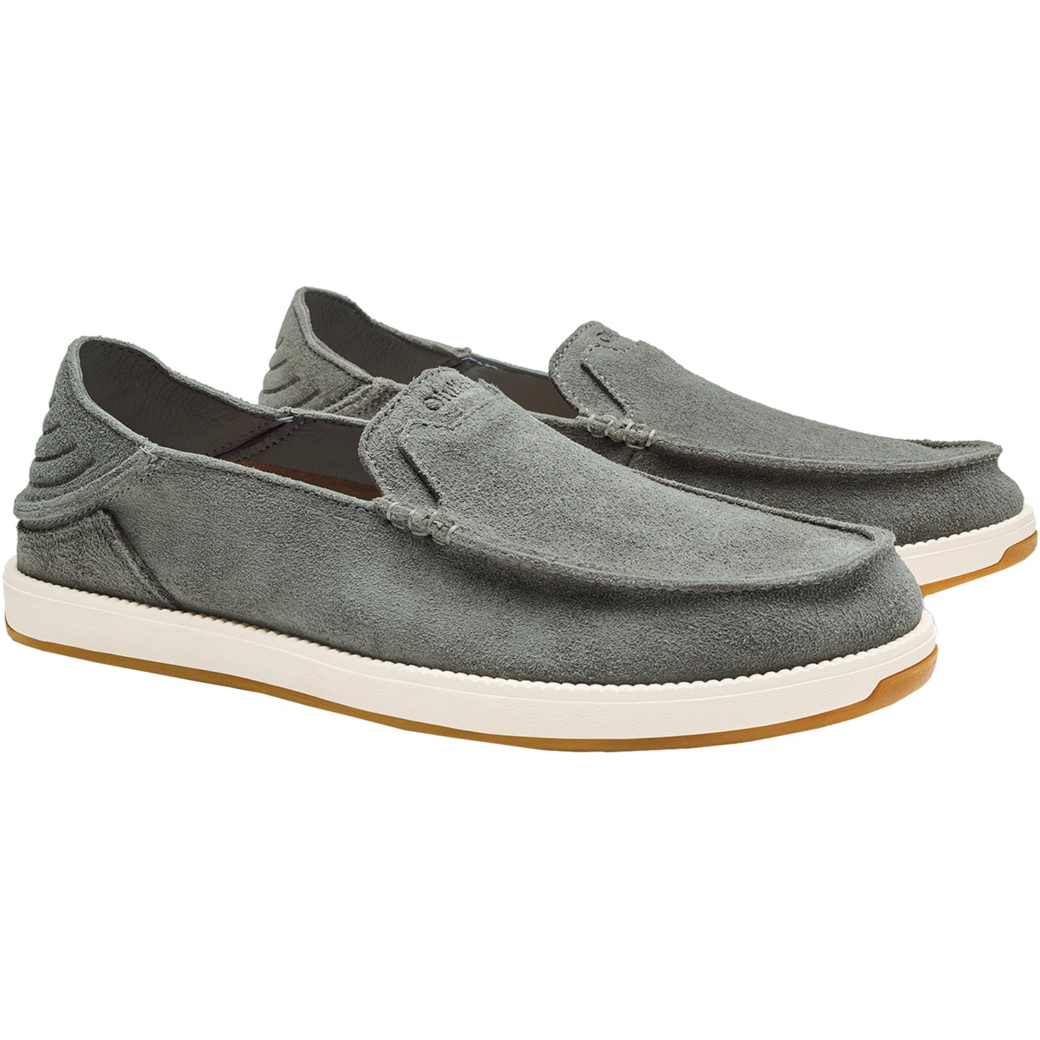 Olukai Kakaha Nia Men's Slip Ons Ash/Ash