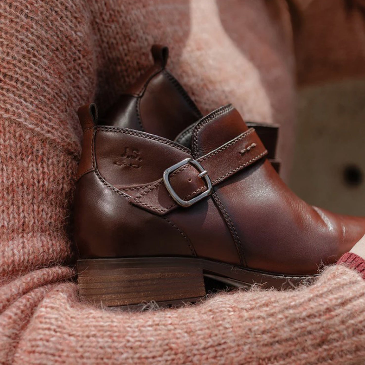 Josef Seibel Kate 10 Women's Boots Castagne/Cognac Leather