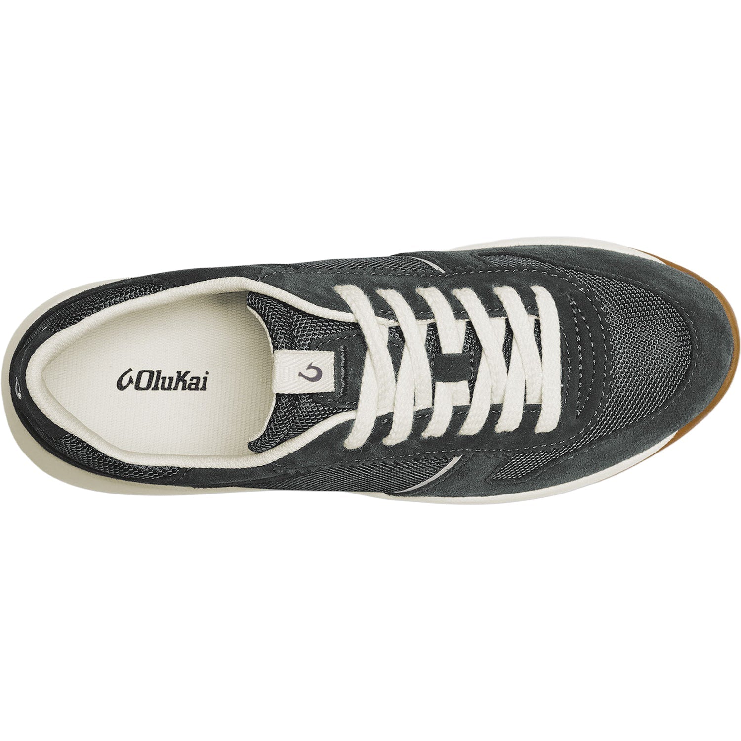 Olukai Kaulele Mesh Women's Sporty Lace Up Shoes Lava Rock/Rock