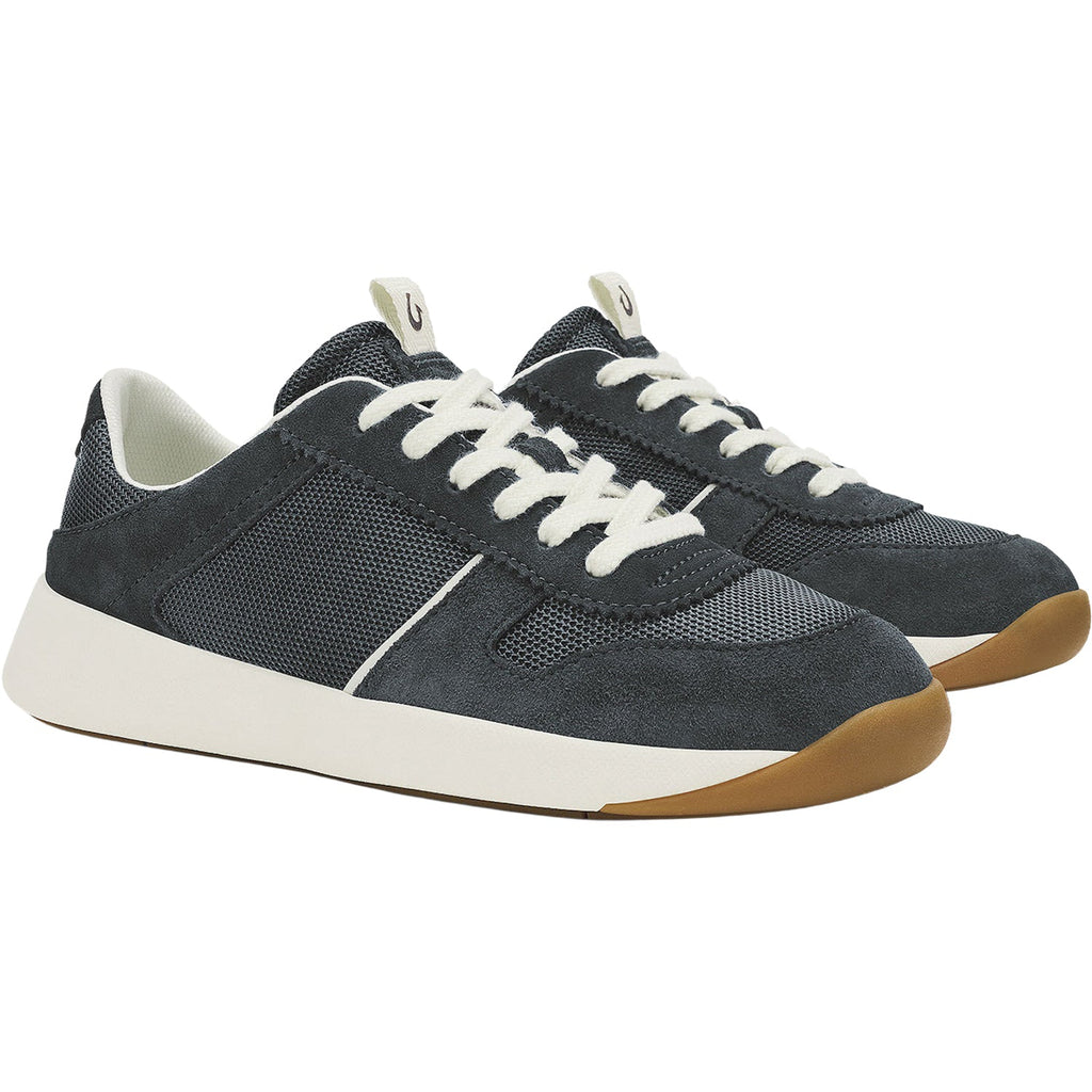 Olukai Kaulele Mesh Women's Sporty Lace Up Shoes Lava Rock/Rock